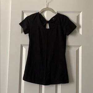 Lululemon Open Back Tee